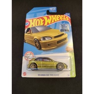 Hot Wheels STH Super Treasure Hunt Honda Civic Type R Ek9 ( Factory Sealed )