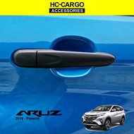 Hc Cargo Perodua Aruz Outer Door Handle Cover Matte Black Moulding Protector Guard Suitable New Toyo