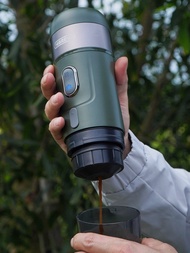 SALE HiBREW Wireless Electric Portable Espresso Coffee Machine for Car & Home Camping Coffee Maker F