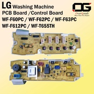 LG WF-F60PC / WF-F62PC / WF-F63PC / WF-F612PC / WF-T655TH PCB Board / Control Board Washing Machine 