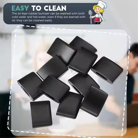 20Pcs Air Fryers Component Protectors Air Fryer Tray Feet Bumpers Air Fryer R9UD