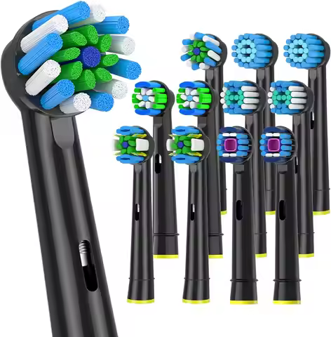 Toothbrush Replacement Heads Refill for Braun Oral-B Electric Toothbrush Pro1000 Pro 3000 Pro5000 Pr