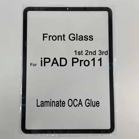 Outer Lcd Screen Panel Repair For Apple iPad Pro 11 1st 2nd 3rd Front Glass+OCA Glue pro11 A2301 A22