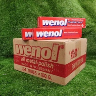 สินค้าขายดี!!!! วีนอล Wenol 100g ยกลัง (24หลอด) ของใช้ในบ้าน เครื่องใช้ในบ้าน เครื่องใช้ไฟฟ้า ตกแต่ง