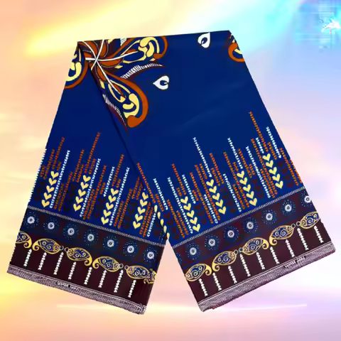 New African 100% Cotton Java African Wax Prints Fabric Nigerian Ankara Wax For Party Dress Sewing