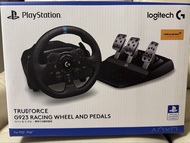 *99.9%新 上個月買* 兩年保養 Logitech 羅技 G923 賽車方向盤 適用 PS5 PS4