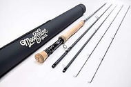 Moonshine Rod Co. The Vesper Series Fly Fishing Rod with Carrying Case and Extra Rod Tip Section - 7