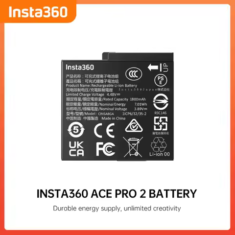Insta360 Ace Pro 2 1800 mAh Battery For Insta 360 Ace Pro 2 Original Accessories
