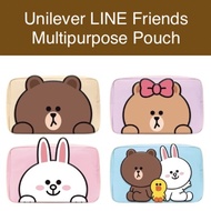 Unilever X LINE Friends multipurpose/ cosmetic pouch