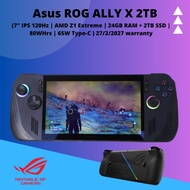 (USED)Asus ROG Ally X 2TB myset (7" IPS 120Hz | AMD Z1 Extreme | 24GB+2TB | 80Whrs | 65W Type-C )