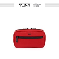 TUMI+ZIP-AROUND CASE กระเป๋าเสริมการเดินทาง สีแดงพลิง