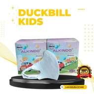 Masker Duckbill Anak Alkindo 4 Ply Disposable Face Mask Isi 50 Pcs