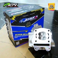 ฝาสูบ LEAD/GIORNO/PCX160 ขนาดวาล์ว19/22 อาทากะ Ataka ของแท้ ส่งของเร็ว