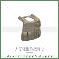 Small Particle Building Blocks Military SWAT Minifigures Soldiers Wearable Equipment Tactical Vest B