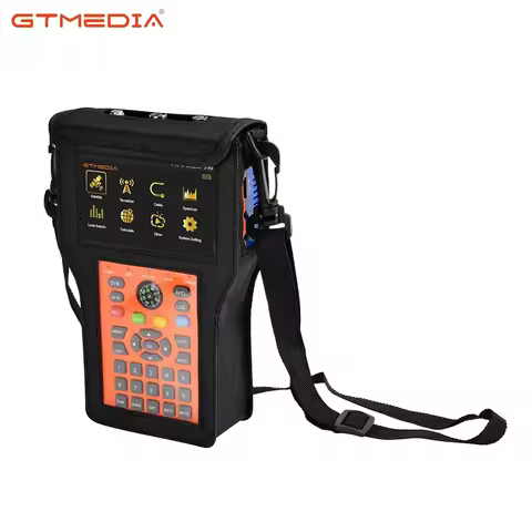 Combo Finder Meter GTMEDIA V8 Finder Pro DVB-S2X/S2/T2/C H.265 Spectrum Analyzer 4.3 Inch LCD Screen