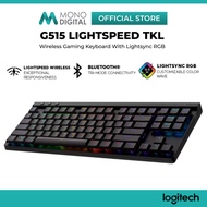 LOGITECH G515 LIGHTSPEED TKL LOW PROFILE WIRELESS GAMING KEYBAORD WITH LIGHTSYNC RGB / PBT KEYCAPS /