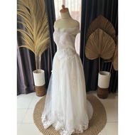 Bridal - Bridal Gown - Gown - Wedding Gown - White Gown - White Bridal - Bridal Shower - Internation