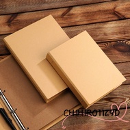 CHIHIRO11Z9D Binder File Clip, Kraft Paper A5 B5 A4 Kraft Paper Binder Cover, Vintage File Bag