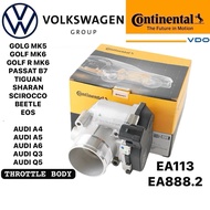 VDO Volkswagen Throttle Body VW EA888.2 Golf MK5 MK6 2.0 Passat B7 CC Tiguan Sharan Audi A4 A5 A6 Q3