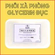 1kg SavonA Glycerin Soap Base 1kg - Glycerin Melt & Pour Soap Base 1Kg - Clear Soap Base - Opaque So