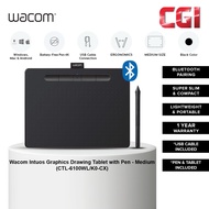 Wacom CTL-6100WL/K0-CX Intuos Medium Pen Tablet with Bluetooth - Black