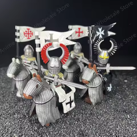 Deutscher Ord Teutonic Knights Templar bricks Building Blocks movie Mini Action Figures Heads Assemb