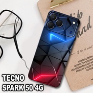 HP AC99 Case Tecno Spark 50 4G Softcase Procamera Flexible Rubber Casing Mobile Phone Accessorieshp