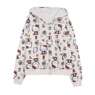 Áo Nỉ Có Mũ Trùm Đầu Hoạt Hình Dễ Thương Áo Khoác Ngoài Rộng Rãi Cho Nữ Áo Khoác Ngoài Giảm Tuổi Áo