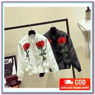 MAWAR Latest Trendy Outerwear Hoodie Jacket for Women YF639 Jacket [Bc Rose Bomber] Women's Jacket