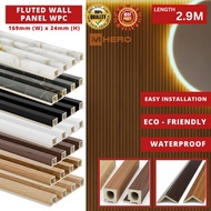 [READY STOCK] 10FT FLUTED WALL PANEL WPC