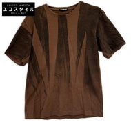 Issey Miyake 男士 ME03JK431 棕色印花T卹，4碼 [二手]