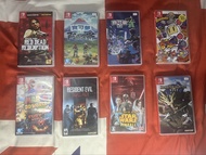 Switch game ,  阿爾宙斯 ,  寶可夢ZA ,  海賊王無雙 ,  炸彈人  ,  孖寶兄弟3D ,  生化危機 ,  星球大戰波子機 ,  魔物獵人