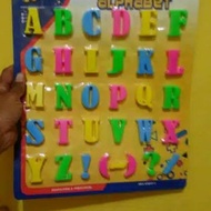Alphabet letters and hijahyyah letters and magnetic numbers
