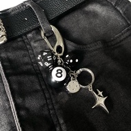 MAHBOI | Metal Star Dice Keychain - Pants Keychain