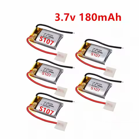 651723 3.7V Battery for Syma S105 S107 S107G S108 Skytech M3 m3 S977 Helicopter Spare Parts 180mah 3