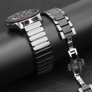 Ceramic 22mm watch band for Samsung Galaxy watch 46mm 3 45mm band Gear S3 Frontier bracelet wrist belt Huawei watch GT 2 strap