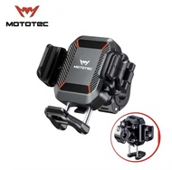 MOTOTEC(ของแท้) PRO Series ที่จับโทรศัพท์มือถือสำหรับมอเตอร์ไซค์ ขนาดเล็ก ปรับได้อิสระ 360⁰ พร้อมระบ