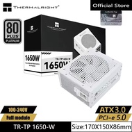 Thermalright TR-TP1650-W White Computer case power supply ,100-240V ATX3.0/PCI-e5.0 platinum Medal F