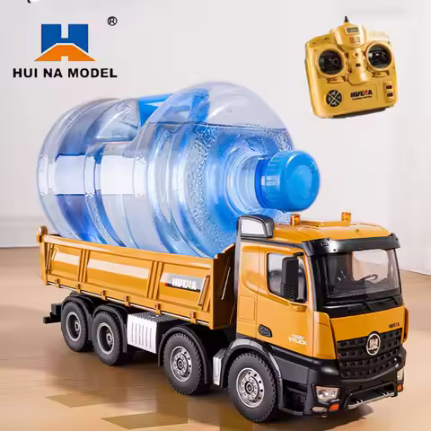 Huina Rc Truck 1536 Remote Control Trucks Dumper 1/14 12ch Construction Engineering Vehicle Toys Chi