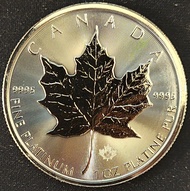 【最新年份/現貨】2025 加拿大楓葉 1安士 9995 純鉑金幣 白金幣 (1 oz Platinum Maple Leaf - 查理斯三世版)