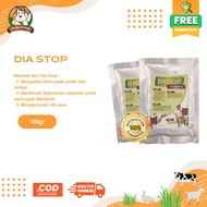 DIA STOP 100 gr - Obat Diare Mencret Hewan Ternak Sapi Kambing Domba Cempe dan Pedet | Masternya Dia