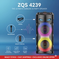 SING-E ZQS 4239S 4x2 Inches Wireless Bluetooth Speaker Super Bass 16W 1800mAh Portable Multifunction