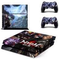 全新仁王 NIOH PS4 Playstation 4保護貼 有趣貼紙 包主機底面+2個手掣)