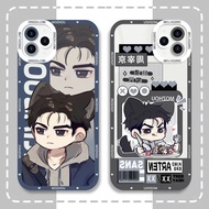 Jinx Joo Jaekyung Manhwa ZhouzaiJing Chibi 8plus/x/xs/11/12/pro/max/plus/promax square edge iphone c