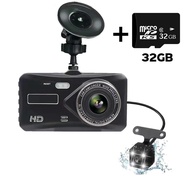 【รับประกัน 3 ปี】กล้องหน้ารถ กล้องติดรถยนต์4K กล้องติดรถยนต์หน้าหลัง รุ่นA6T - Full HD 1080P กล้องรถย