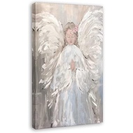 AOMACA Angel Painting on Canvas My Angel Poster Canvas Poster Bedroom Decor Office Room Decor Gift 2