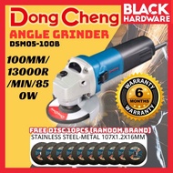 Black Hardware DONGCHENG Angle Grinder Machine Mesin Canai Grinder Grander Mesin Potong Besi 磨机 Grin
