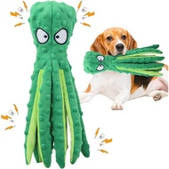 Dog Toy，Indestructible Dog Squeaky Toy，With Crepe Paper，Plush Chew Toy，Snuggle Toy Interactive Dog T