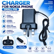 CHARGER NOKIA PHONE FOR 1280/3110c/N70/110/3310/8250/6610/7250 Charger Small Needle Plug