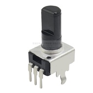 Potentiometer RV09 Half-Axis D-Axis 5K 10K 50K B103 Semicircle Handle Vertical Horizontal 12.5MM 7.5